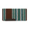 Mayatex Kiva 40x34 New Zealand Wool Saddle Blanket Brown 40in x 34in view 1