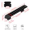 ToopMount Dovetail to Picatinny Rail Adapter, 11mm Dovetail Base to 20mm Picatinny Convert Mount, Low Profile Scope Riser Rail Adaptor, 3/8" to 7/8" Converter, for Dovetail Base & Picatinny Dot Sight view 2