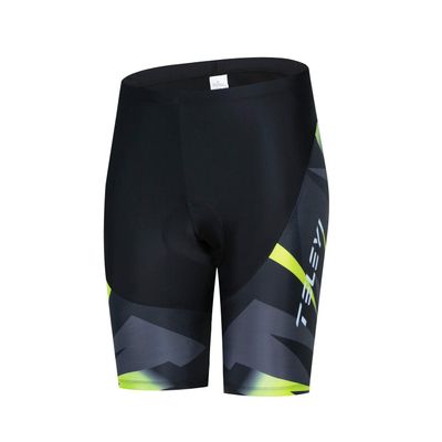 Weimostar Cycling Bike Shorts Women 3D Gel Padded Biking Bicycle Half Pants Cycle Wear Tights Black Yellow Size 4XL