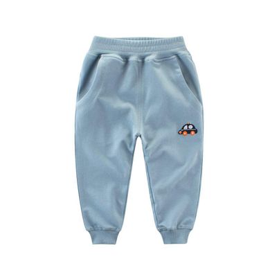 Lubooent Boys Sweatpants CarActive Jogger Sweat Pant Aqua Size 7