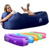 WEKAPO Inflatable Couch Air Lounger Chair - Camping & Beach Accessories, Portable Blow up Sofa for Hiking, Lawn, Indoor/Outdoor Movies & Music Festivals. Lightweight and Easy to Set Up Air Hammock view 1