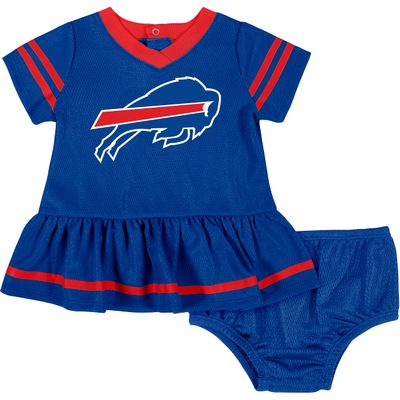 Gerber NFL Baby Girls Team Jersey and Diaper Cover Dress, Team Color, 18 Months US