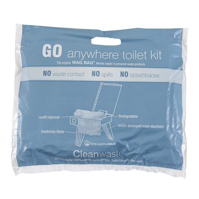 Cleanwaste Go Anywhere Toilet Kit - 12-Pack One Color, One Size