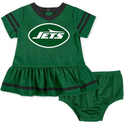 Gerber NFL Baby Girls Team Jersey and Diaper Cover Dress, Team Color, 3-6 Months US