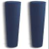 Mad Dog Boat Trailer Guide Pole Pad and Cover with Capped Ends | 60 Inch | Navy | Heavy Duty UV Fade Proof Canvas | Set of Two view 1
