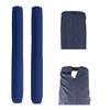 Mad Dog Boat Trailer Guide Pole Pad and Cover with Capped Ends | 60 Inch | Navy | Heavy Duty UV Fade Proof Canvas | Set of Two view 2