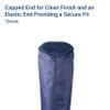 Mad Dog Boat Trailer Guide Pole Pad and Cover with Capped Ends | 60 Inch | Navy | Heavy Duty UV Fade Proof Canvas | Set of Two view 3
