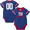 NFL New York Giants Team Jersey Bodysuit, red/White/Blue New York Giants, 6-12 Months view 1