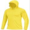 Boladeci Fishing Shirts for Men Sun Hoodie UPF 50+ Long Sleeve UV Protection Summer Lightweight Hoodies Shirts SPF Rash Guard UV Yellow S view 1