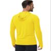 Boladeci Fishing Shirts for Men Sun Hoodie UPF 50+ Long Sleeve UV Protection Summer Lightweight Hoodies Shirts SPF Rash Guard UV Yellow S view 4