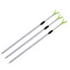 DGHAO 1/3pcs Fishing Rod Bracket, 24.41"-39.37" Stretchable Aluminum Portable Fish Pole Holder Bank Stick Extending Rest Tackle Rack, Telescopic Fishing Tool Rest Support Tackle Rack view 1