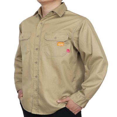 Titicaca FR Shirts for Men 6.5oz Lightweight Button Down Work Shirt 100%C