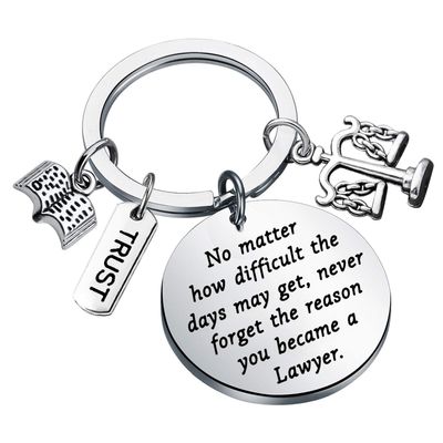 Lawyer Gifts Keychain Lawyer Graduation Gifts Law School Gifts Future New Lawyer Gift Scales of Justice Attorney Gift Never Forget the Reason You Became a Lawyer (lawyer no matter ky)