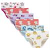 Cadidi Dinos Girls' Underware Cotton Panties Little Girls Soft Underwears Girl Briefs (Pack of 6) Size 3T 4T view 1