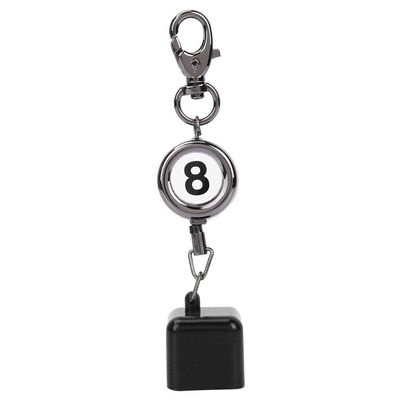 Billiard Chalk Holders Pool,Pool Cue Chalk Cubes Portable Black Retractable Billiards Snooker Pool Cue Chalk Holder Drawing Key Ring Pool Chalk Holder Pool cue Tips Pool Chalk Holder