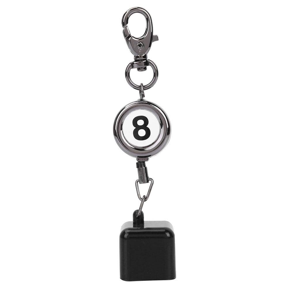 Billiard Chalk Holders Pool,Pool Cue Chalk Cubes Portable Black Retractable Billiards Snooker Pool Cue Chalk Holder Drawing Key Ring Pool Chalk Holder Pool cue Tips Pool Chalk Holder