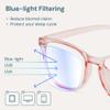 Gaoye Eyewear Frames for Men - Blue Light Blocking Square Glasses, Anti UV Ray Computer Gaming, Blue Blockers for Men view 3