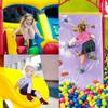SkiBeaut Toddler Socks, Non Slip Kids Gripper Toddlers Boys Grips Girls Grippy Socks for 12-36 Months 1-3 Years Old,12 Pairs view 3