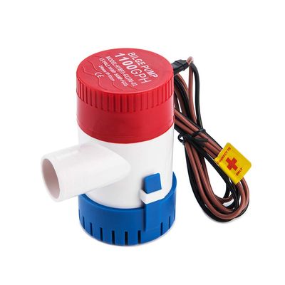 Dontmiss Submersible Boat Bilge Water Pump 12v 1100gph Non-Automatic Marine Electric Bilge Pump for Ponds, Pools, Spas Silent, Boat Caravan RV Submersible