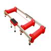 Z6 Indoor Cycling Training Platform Mountain Bike/Road Bike Roller Riding Platform Portable Folding Riding Training Frame Mute (red) view 1