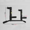 Ceiling Mounted Pull Up Bar Multi-Grip Upper Body Workout Bar Joist Mounted, Strength Training Fitness Equipment Wall Mounted Chin-Up Bar Exercise Workout Equipment ( Pull up bar : Pull up bar-A ) view 4