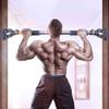 Swwin Door Way Pull Up Bar, Door Exercise Bar No Screw Installation, Doorway Pull up Bar,Workout Bar with 28.34"-37" Adjustable Width Fitness Equipment view 2