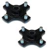 Vital All-Terrain 2 Pack Rear Wheel Hub Flange Plate 604112 for EZGO RXV Gas & Electric Golf Carts 2008 Up view 1