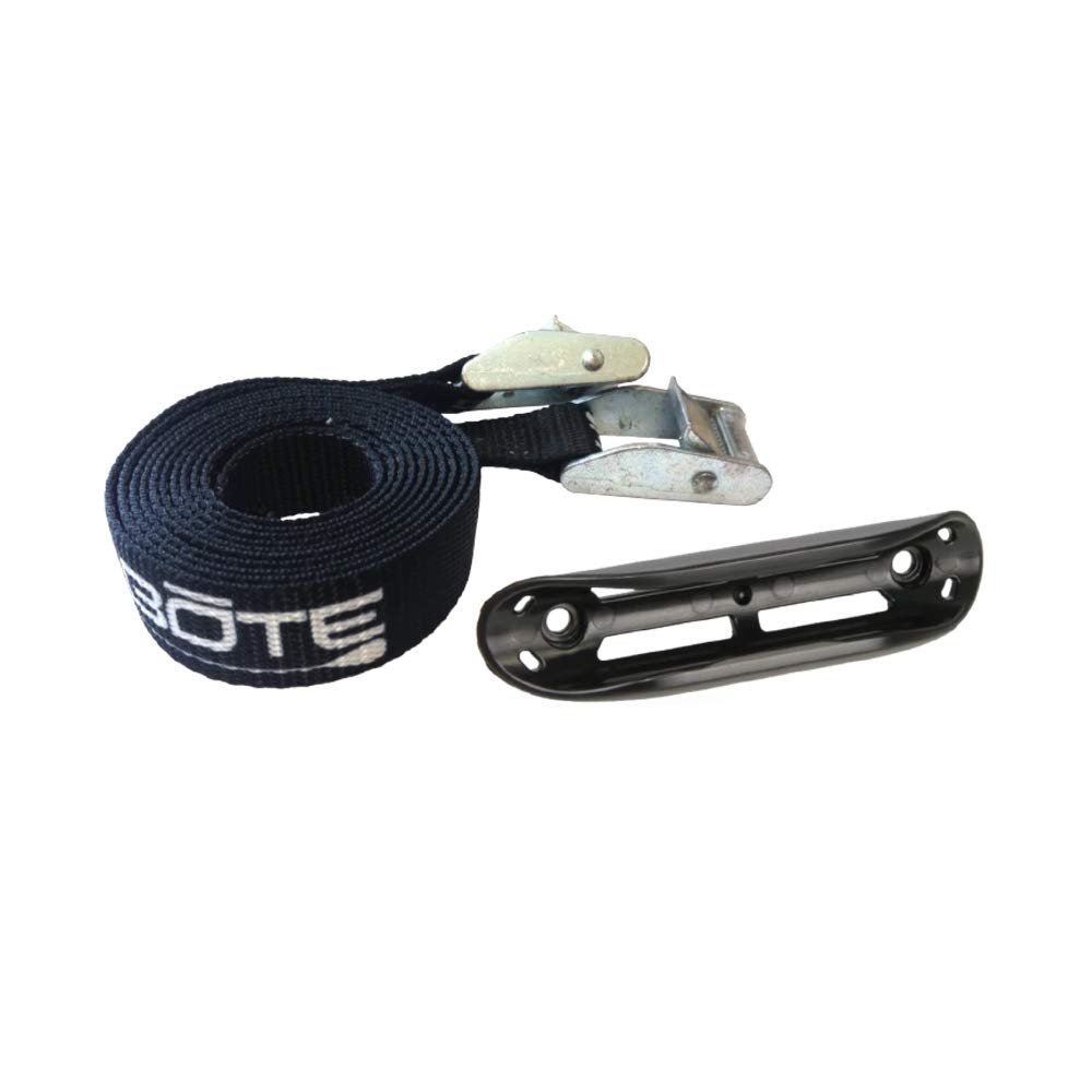 BOTE Cooler Kit Attachment for Stand Up Paddle Board Cooler Tie Down Strap with Optional Plastic Paddle Clip Compatible with SUPs Kayaks Docks Kula Products