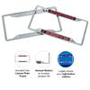 Desert Cactus University of Tampa Spartans Metal License Plate Frame for Front or Back of Car Officially Licensed (Mascot) view 3