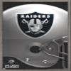 Trends International NFL Las Vegas Raiders  Logo 20 Wall Poster, 22.375" x 34", Barnwood Framed Version view 1