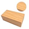 EXCEART Beech Yoga Bricks High Density Auxiliary Tool for Yoga Practice Yellow Supports Safe Alignment and Comfort for Levels view 2