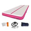 86 York 10ft 13ft 16ft 20ft Inflatable Gymnastics Air Tumble Mat Track Tumbling Mat with Pump for Gym/Home/Yoga/Training/Kids/Sport/Taekwondo/Game (27ftx6.6ftx8in, Pink) view 1