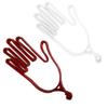 1PC Golf Gloves Stretcher, Golf Accessories Keeper Holder Plastic Glove Stand Gloves Support Frame Golf Gloves Stretcher Hanger,White view 2