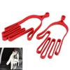 1PC Golf Gloves Stretcher, Golf Accessories Keeper Holder Plastic Glove Stand Gloves Support Frame Golf Gloves Stretcher Hanger,White view 3