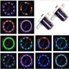 Bike Wheel Lights (2 Pack) - Waterproof LED Bicycle Spoke Tire Lights - Great Gift for Kids Adults - 30 Different Patterns Change - Bike Accessories - Black view 2