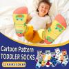 HYCLES Anti Slip Toddler Socks, 12 Pairs Non-Skid Cotton Grip Kid Socks for 1-3T Kids Boy Girl view 2