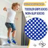 HYCLES Anti Slip Toddler Socks, 12 Pairs Non-Skid Cotton Grip Kid Socks for 1-3T Kids Boy Girl view 3