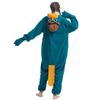 OGU' DEAL Men's Platypus Onesies Pajamas Cosplay Animal Homewear Sleepwear Jumpsuit Halloween Costume view 3