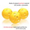 Anteer 12 Pack Plastic Baseball Practice Baseballs for Hitting, Indoor Outdoor Lightweight Balls Baseball Batting Training(Yellow) view 3