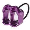 AOKWIT Professional 25KN Rappel ATC Belay Device Aluminum V-grooved Rock Climbing Belay Device Rappelling Descender Safety Equipment (Purple) view 4