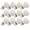Tbest 12PCS Badminton Balls, Duck Badminton Shuttlecocks Outdoor Indoor Sports Practice Training Balls Shuttlecocks Duck Shuttlecocks for Badminton Badminton Ball view 1