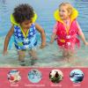 Kids Swim Vest, Toddler Swim Jacket with Adjustable Safety Strap, Toddler Swimming Aid for 24-77 lbs Boys and Girls view 4