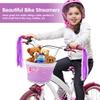 BESPORTBLE 4pcs Bike Handlebar Streamers for Boy Girl Decorative Supplies with Basket Fun Accessories for Boy Girl Adds Color and Style While Riding view 4