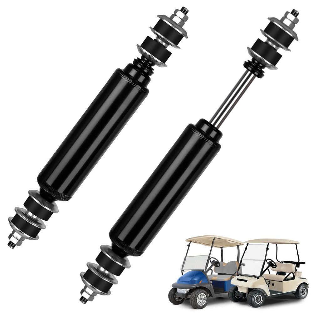 Club Car Rear Shocks Golf Cart Shock Absorbers for Club Car DS G&E 1988 up, Precedent G&E 2004 up, Tempo 2018 up, OEM 1014236, 1013164, 102588501, 2 Pack