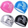 Billiards Accessories Billiards Accessories Kids Swimming Cap PU Swim Hat Sun Swimming Hat Ear Cover for Water Pool Sports Accessory Blue Silicone Swim Cap Silicone Swim Cap view 3