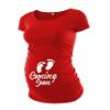 Decrum Pregnancy Tops for Women - Womens Maternity Shirts for Expected Mom [40022025-AK] | Red, XL view 1