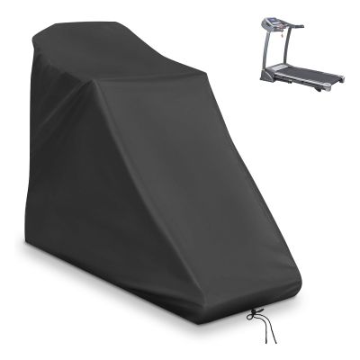 Rilime Treadmill Cover, Waterproof Outdoor Treadmill Covers with Drawstring, Upgrade Dust Proof Heavy Duty Non-Folding Running Machine Treadmill Covers for Indoor Outdoor
