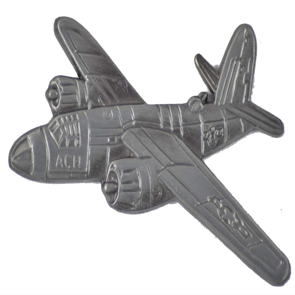 B-26 MARAUDER LAPEL PIN OR HAT PIN - Size 2 3/4" - VETERAN OWNED BUSINESS
