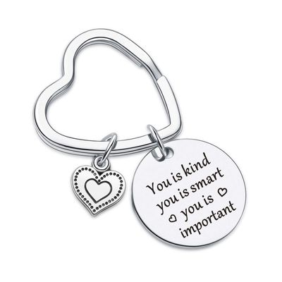 7RVZM Graduation Gift affirmation Gift for Best Friend Keychain, Travel Gifts for Sister Daughter Keychain, Inspirational jewelry Motivational Key Chain
