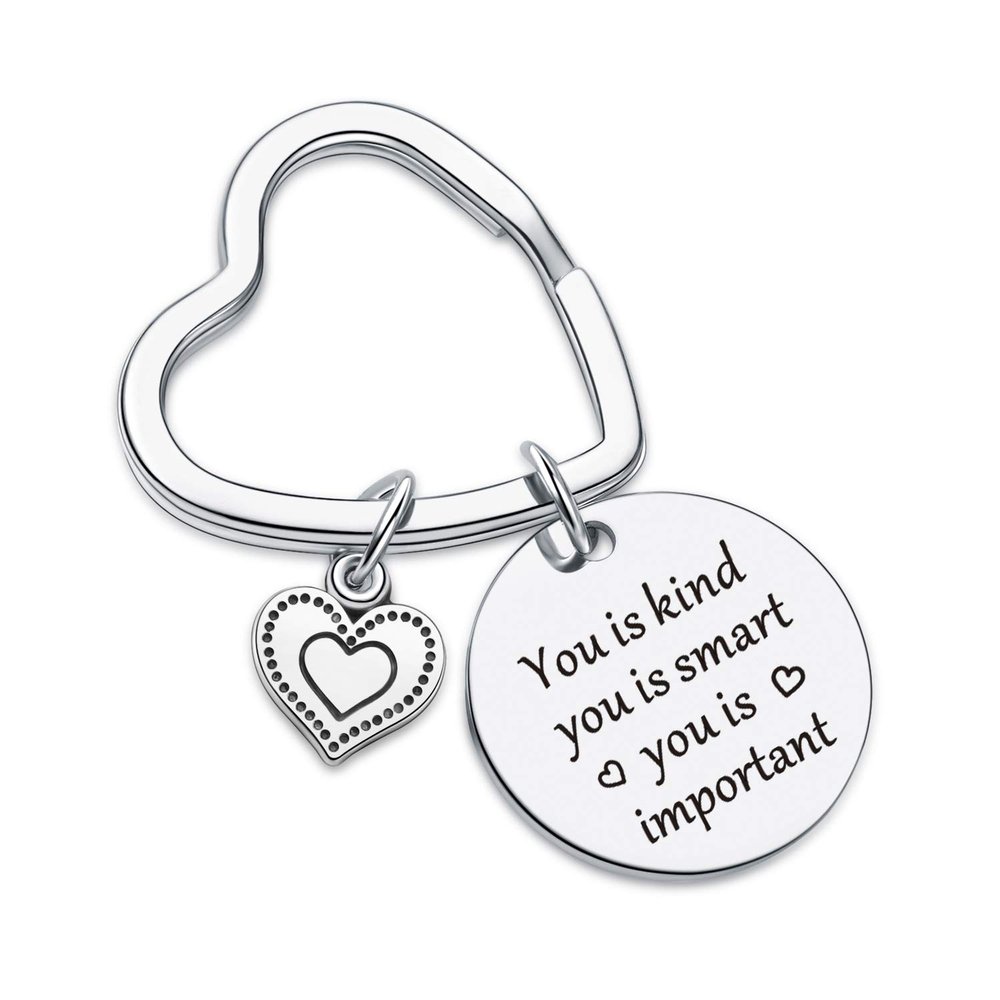 7RVZM Graduation Gift affirmation Gift for Best Friend Keychain, Travel Gifts for Sister Daughter Keychain, Inspirational jewelry Motivational Key Chain